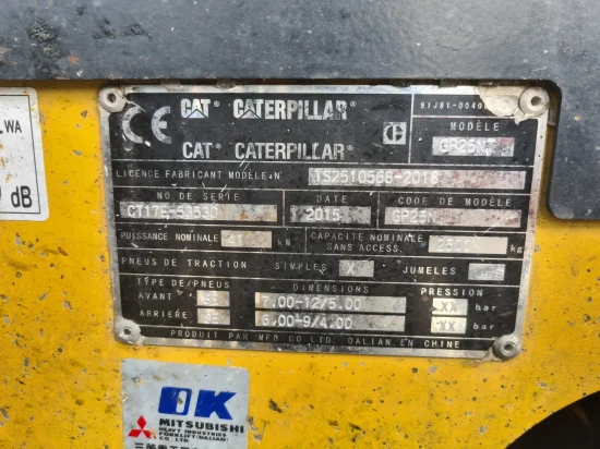 LPG viljuškar CATERPILLAR