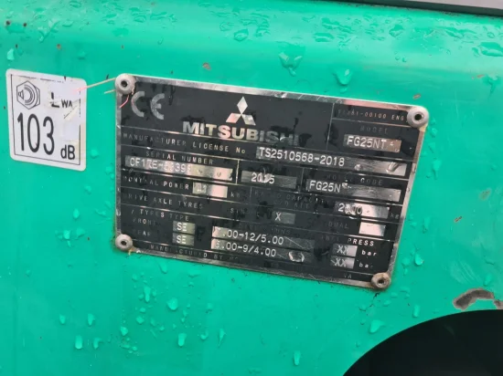 LPG viljuškar MITSUBISHI