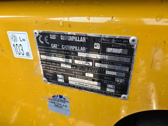 LPG viljuškar CATERPILLAR