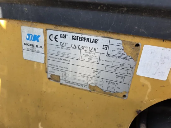 LPG viljuškar CATERPILLAR
