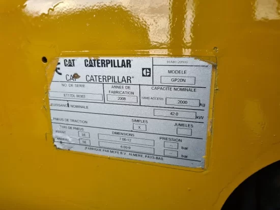 LPG viljuškar CATERPILLAR
