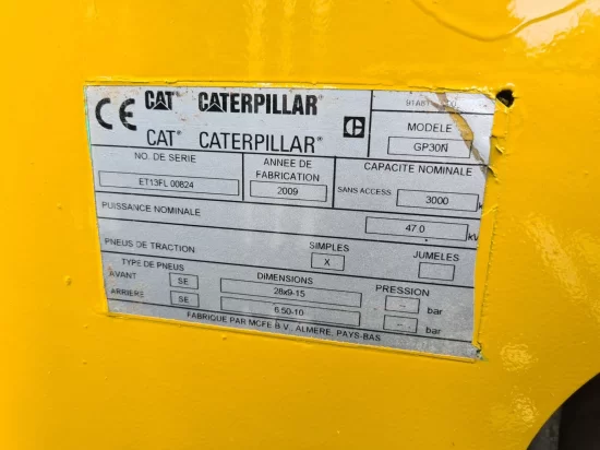 LPG viljuškar CATERPILLAR