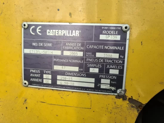 LPG viljuškar CATERPILLAR