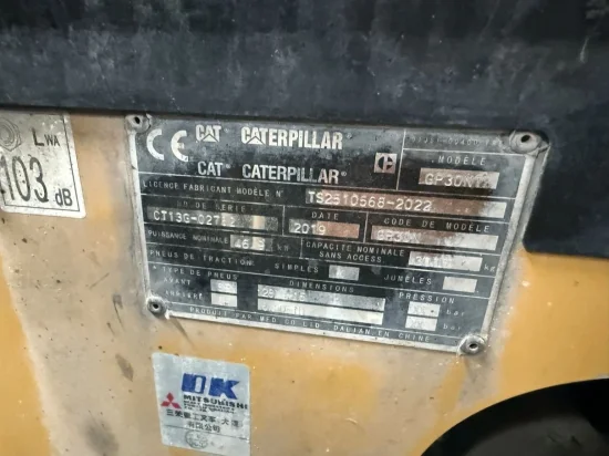LPG viljuškar CATERPILLAR