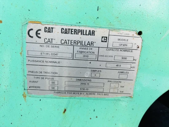 LPG viljuškar CATERPILLAR