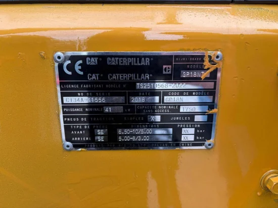 LPG viljuškar CATERPILLAR