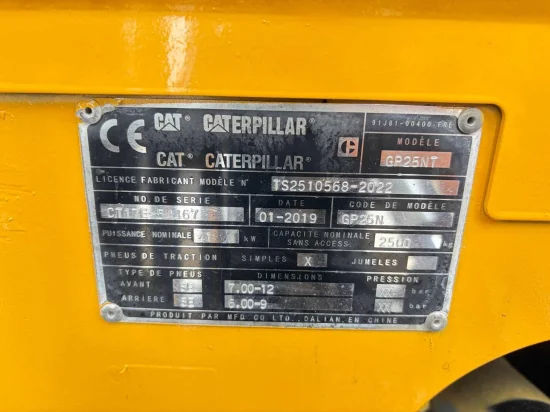 LPG viljuškar CATERPILLAR