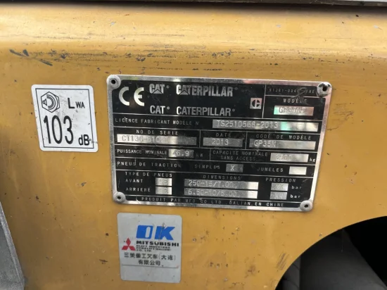 LPG viljuškar CATERPILLAR