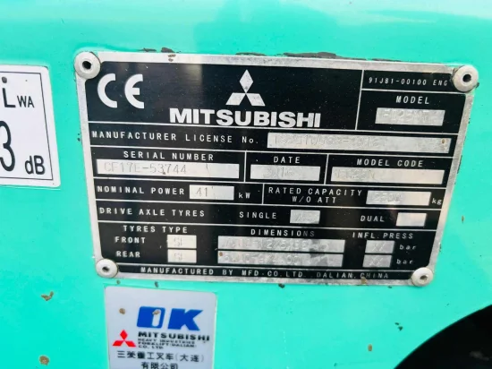 LPG viljuškar MITSUBISHI