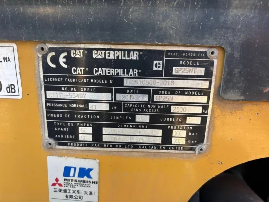 LPG viljuškar CATERPILLAR