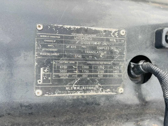 LPG viljuškar NISSAN/UNICARRIERS