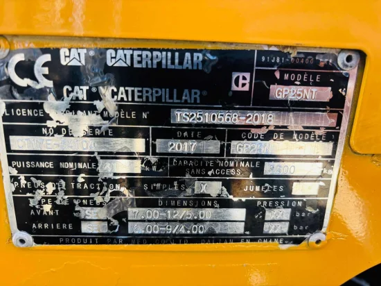 LPG viljuškar CATERPILLAR