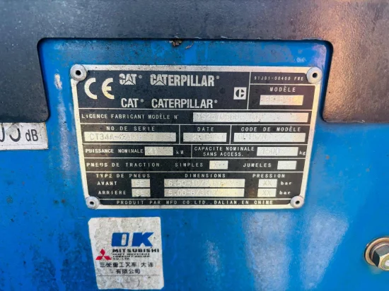 LPG viljuškar CATERPILLAR