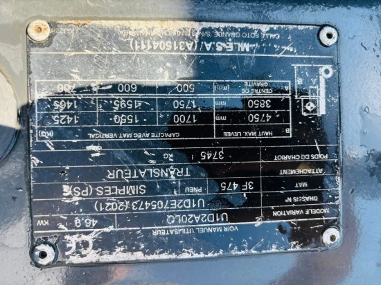 LPG viljuškar NISSAN/UNICARRIERS