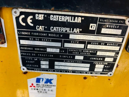 LPG viljuškar CATERPILLAR