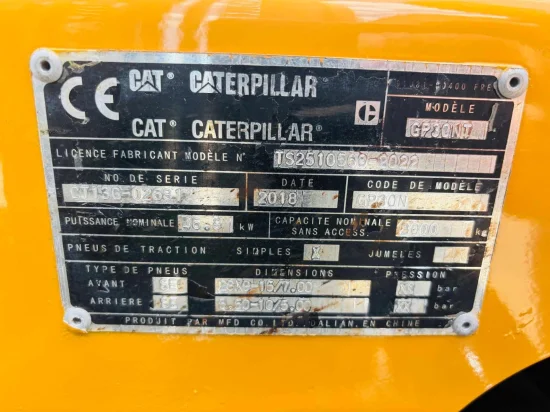 LPG viljuškar CATERPILLAR