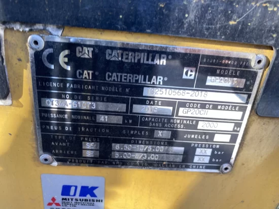LPG viljuškar CATERPILLAR