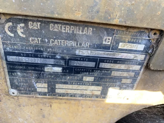 LPG viljuškar CATERPILLAR
