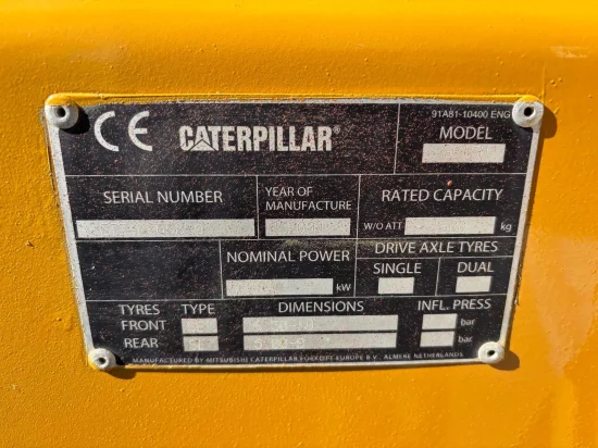 LPG viljuškar CATERPILLAR