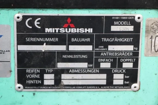 LPG viljuškar MITSUBISHI
